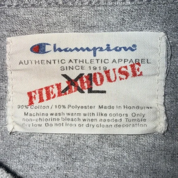 Vintage Champion Collegiate Brown University T-Shirt Mens XL Gray Cotton Blend - Picture 4 of 4
